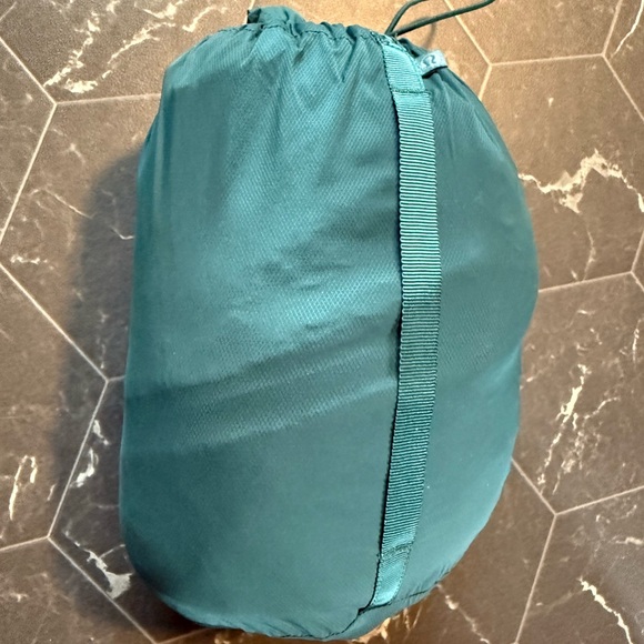 Lululemon Athletica Teal Pack It Down Puffer Jacket with Hood & Bag - Picture 4 of 4